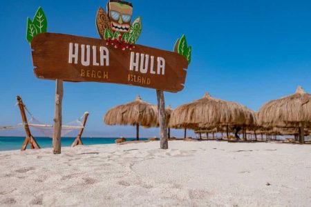 PARADISE ISLAND ( hula hula ) SNORKELING EXCURSION IN HURGHADA