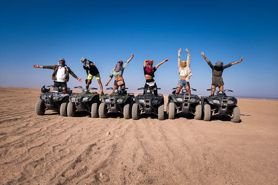 ESCURSIONE MATTUTINA IN QUAD BIKE ( ATV ) NEL DESERTO DEL SHARM EL SHEIKH – SINAI